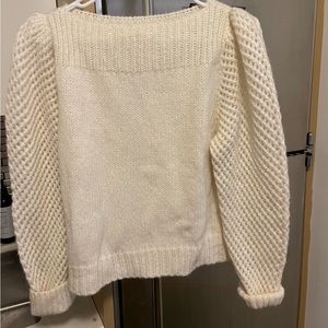 Love shack fancy cashmere sweater
